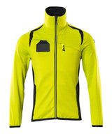Mascot Accelerate Safe Fleecejacke – gelb/schwarzblau