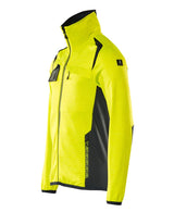Mascot Accelerate Safe Fleecejacke – gelb/schwarzblau