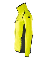 Mascot Accelerate Safe Fleecejacke – gelb/schwarzblau