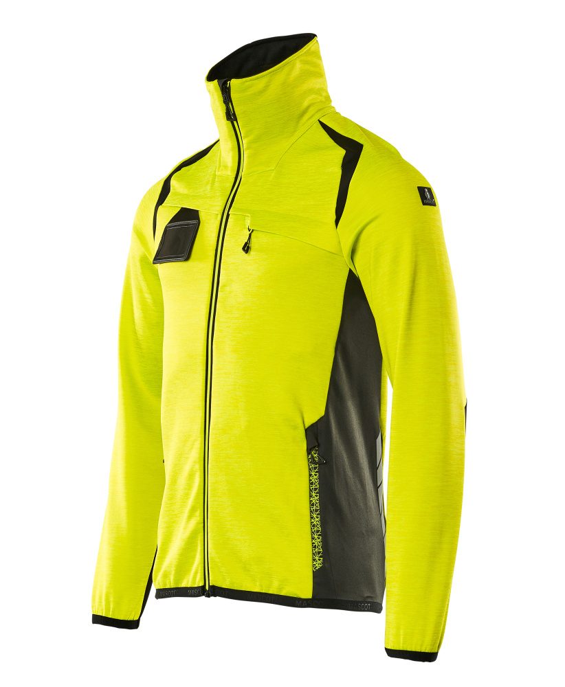 Mascot Accelerate Safe Fleecejacke – gelb/schwarz