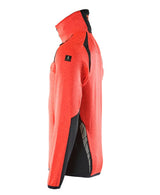 Mascot Accelerate Safe Fleecejacke – rot/schwarzblau