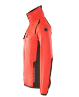 Mascot Accelerate Safe Fleecejacke – rot/dunkelanthrazit
