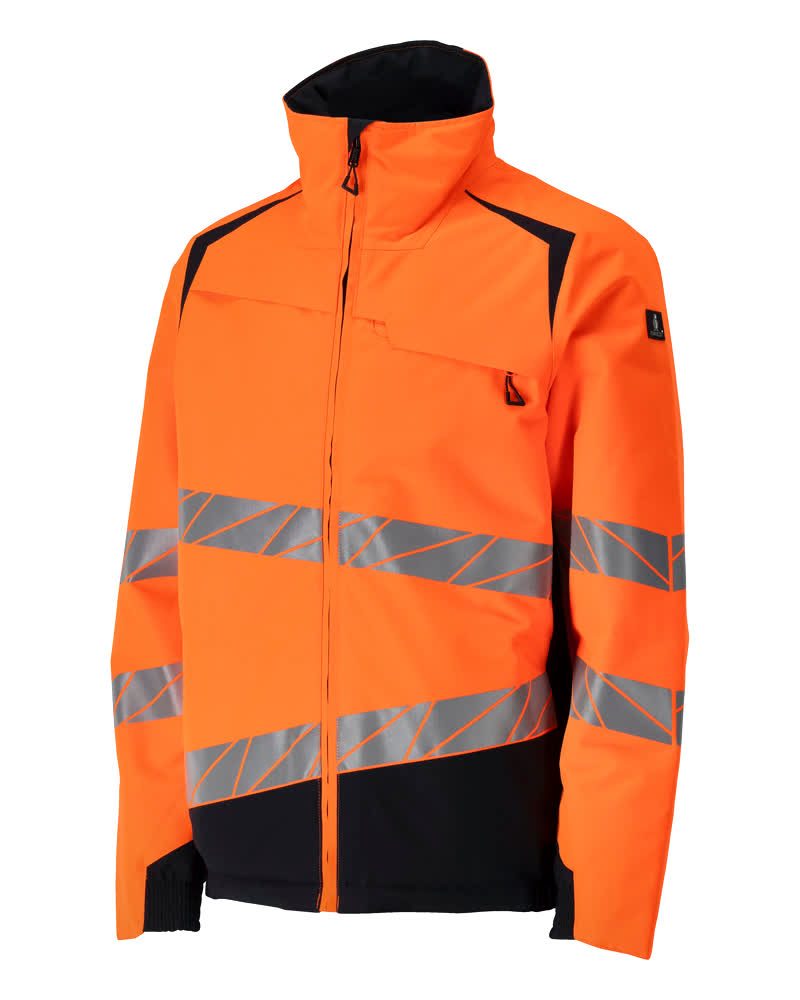 Mascot Accelerate Safe Warnschutz Pilotenjacke – orange/schwarzblau
