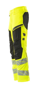 Mascot Accelerate Safe Masco Warnschutz Bundhose Stretch – gelb/schwarz