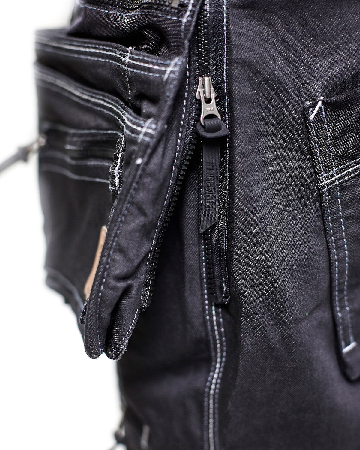 Blåkläder X1900 Stretch Jeans-Handwerkerhose – schwarz