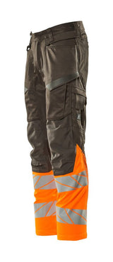Mascot Accelerate Safe Warnschutz Bundhose Kl.1 19679-236 – dunkelanthrazit/orange