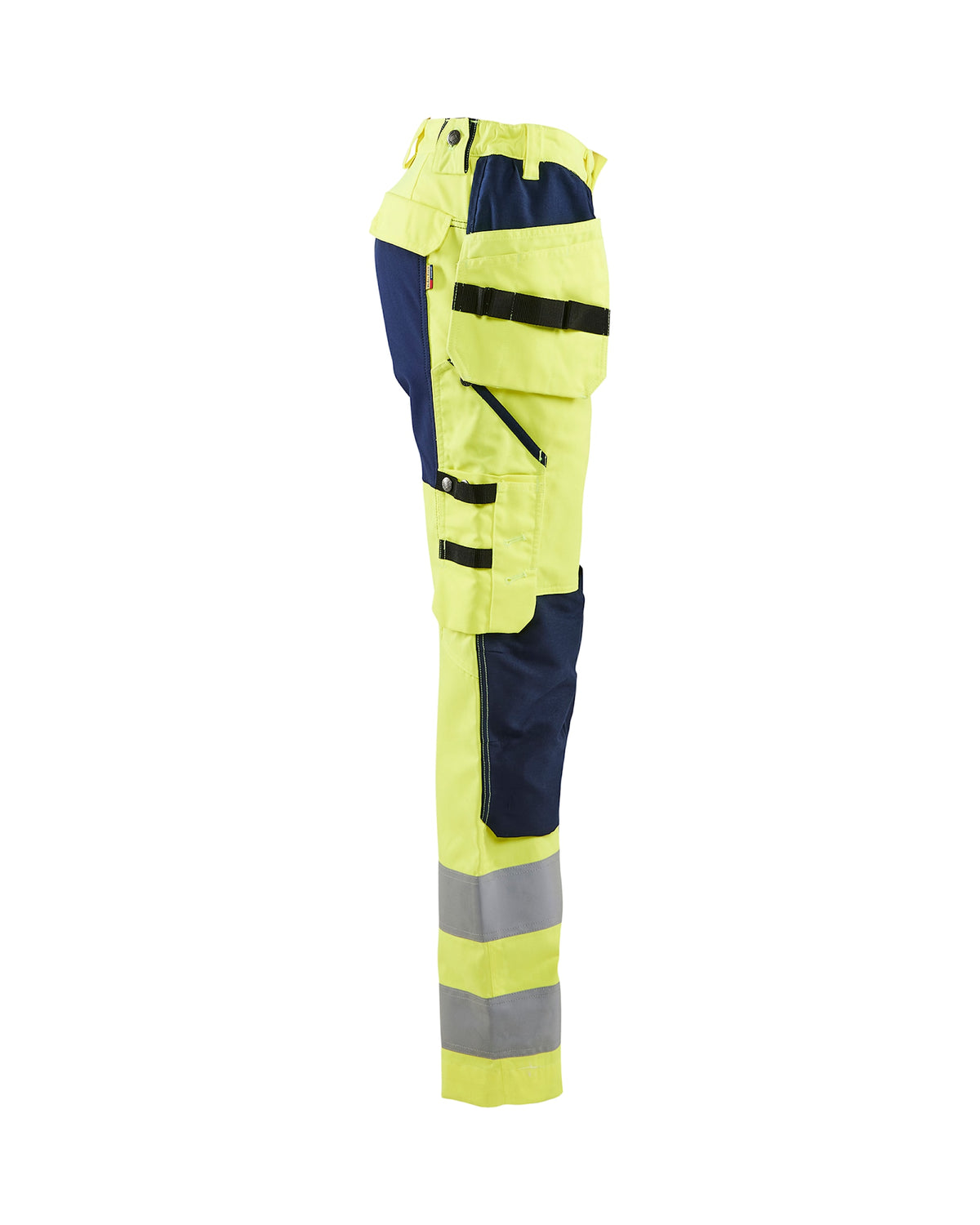 Blåkläder Damen 7163 Warnschutz Handwerkerhose – gelb/marine