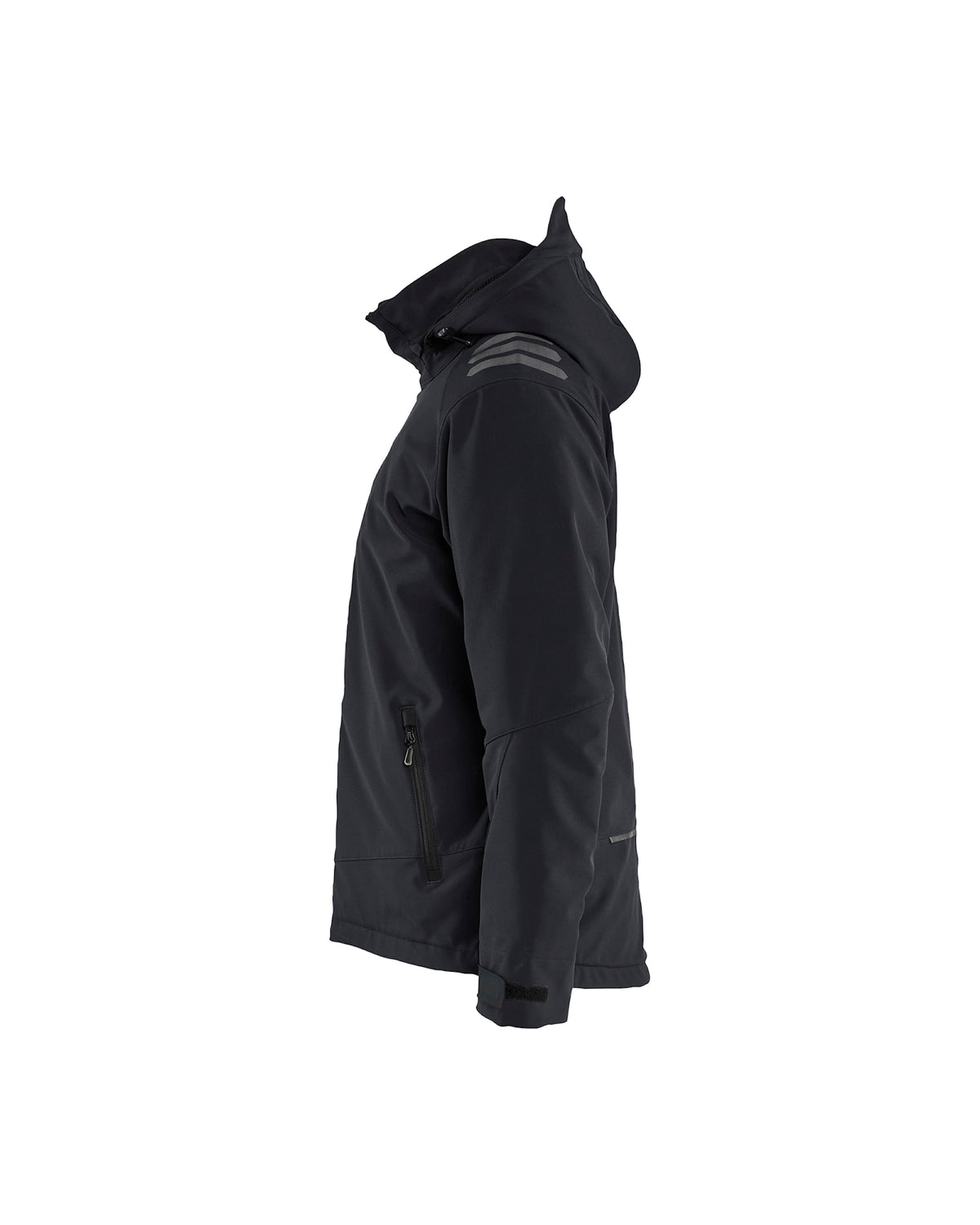 Blåkläder 4750 Softshell Winterjacke – schwarz/rot