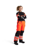 Blåkläder 1875 Warnschutz Winterhose – rot/schwarz
