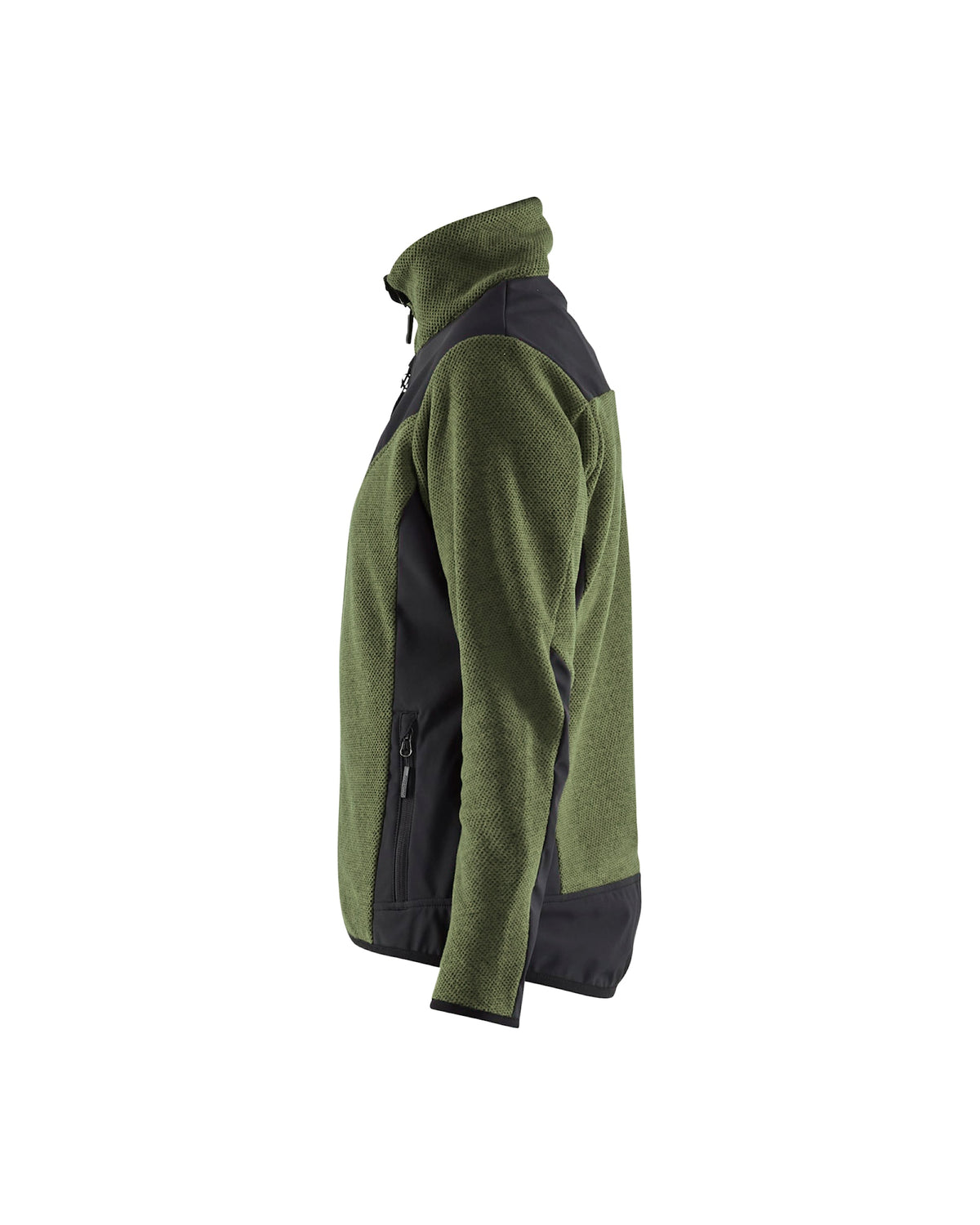 Blåkläder Damen 5943 Strickjacke – herbstgrün/schwarz