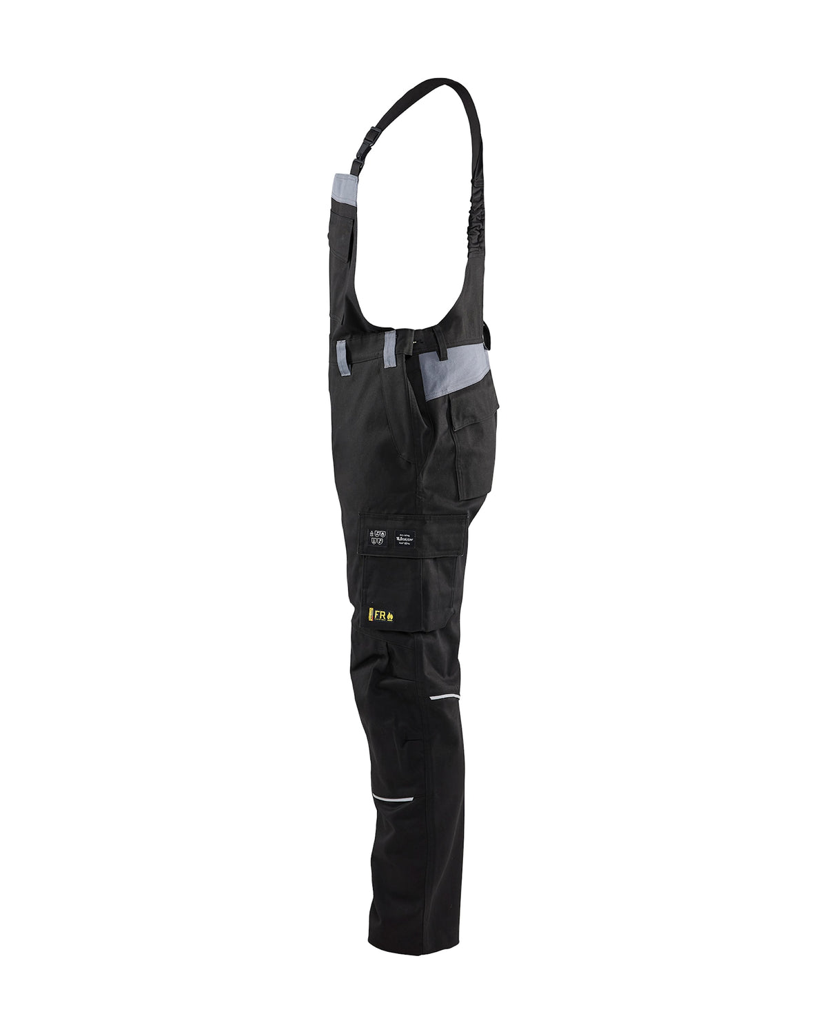 Blåkläder 2861 Multinorm-Latzhose schwarz – schwarz