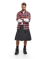 Blåkläder 8566 Handwerker-Kilt schwarz – schwarz