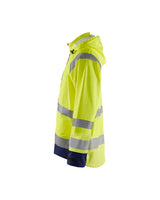 Blåkläder 4323 Warnschutz Regenjacke Level 1 – gelb/marine
