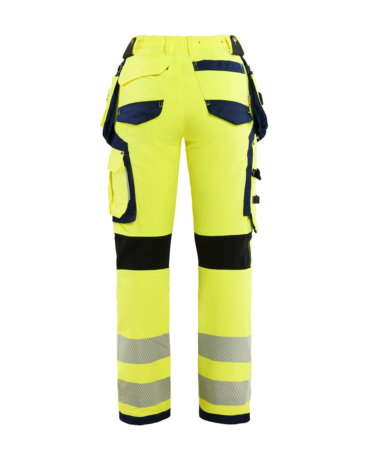 Blåkläder Damen 7197 Warnschutz Stretch Handw.hose – gelb/marine