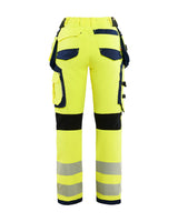 Blåkläder Damen 7197 Warnschutz Stretch Handw.hose – gelb/marine