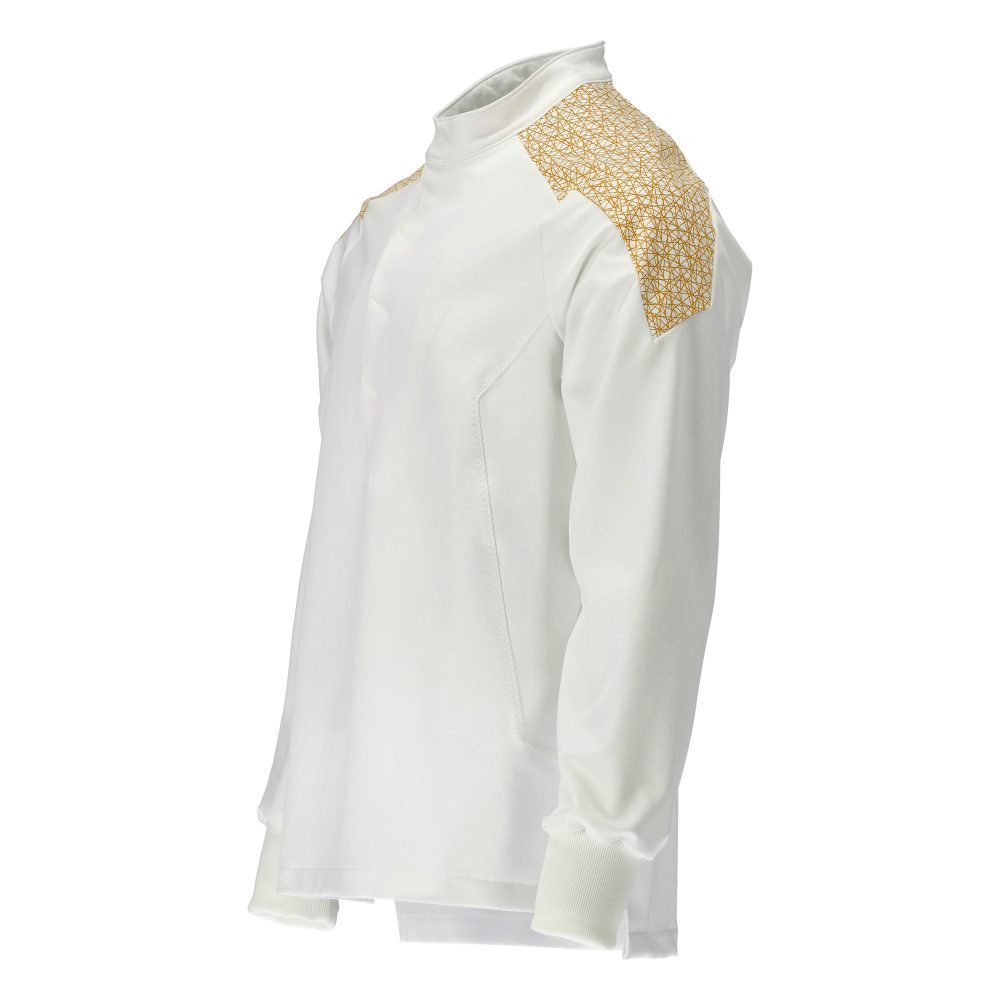 Mascot 20052-511 Food&Care Stretch Schlupfjacke – weiß/currygelb