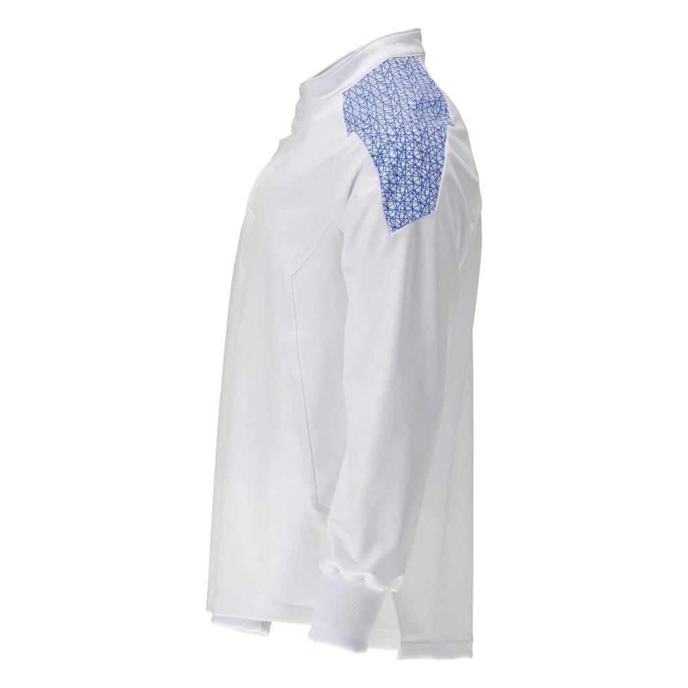 Mascot 20052-511 Food&Care Stretch Schlupfjacke – weiß/azurblau