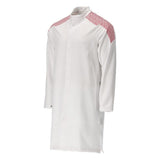 Mascot 20154-511 Food&Care Stretch Arbeitsmantel – weiß/verkehrsrot