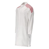 Mascot 20154-511 Food&Care Stretch Arbeitsmantel – weiß/verkehrsrot