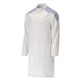 Mascot 20154-511 Food&Care Stretch Arbeitsmantel – weiß/azurblau