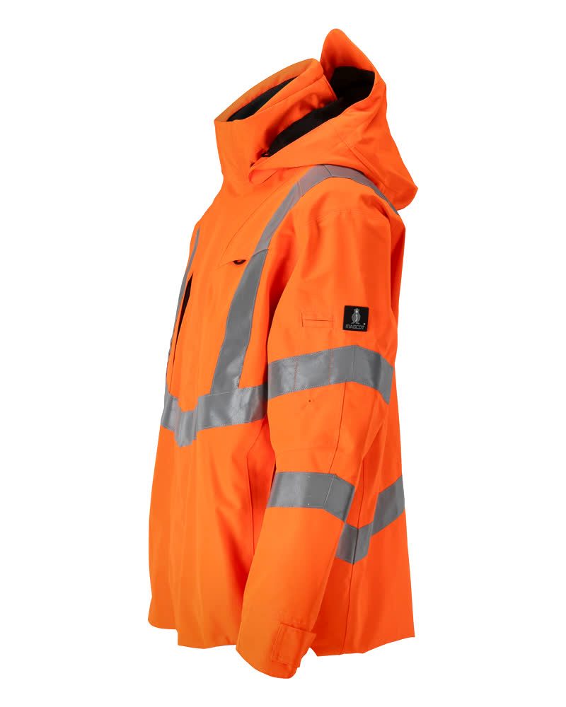 Mascot Harlow Safe SupremeMASCOT einf Warn Hardshelljacke – orange