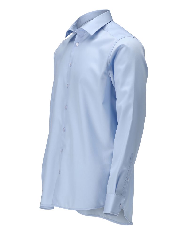 Mascot 20504-750 Frontline Hemd langarm Slim Fit – hellblau