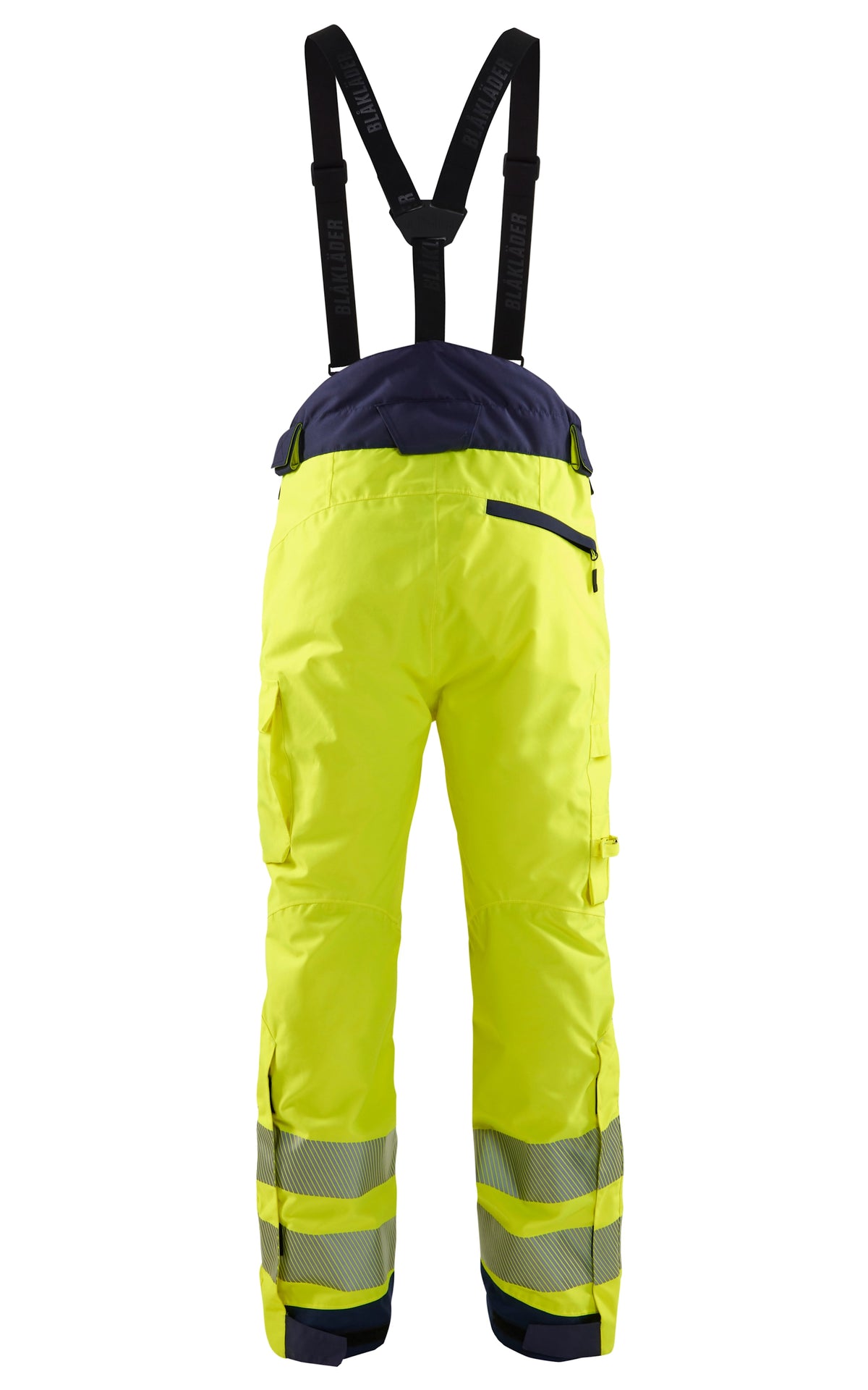 Blåkläder 1875 Warnschutz Winterhose – gelb/marine