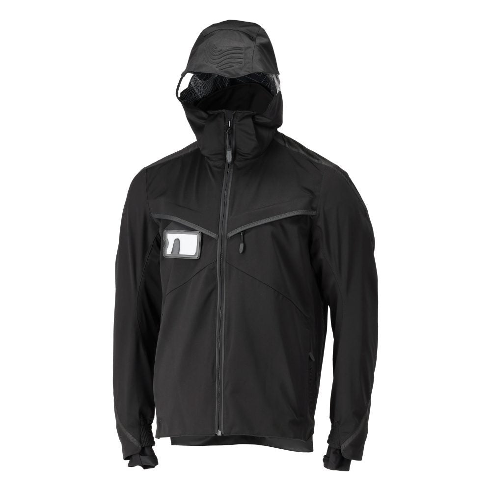 Mascot 22001-657 Customized Hardshell-Regenjacke – schwarz