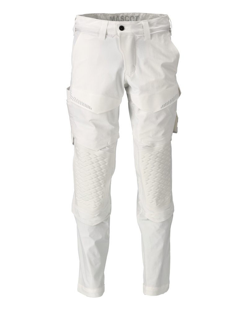 Mascot 22079-605 Customized Maler Stretch-Bundhose – weiß