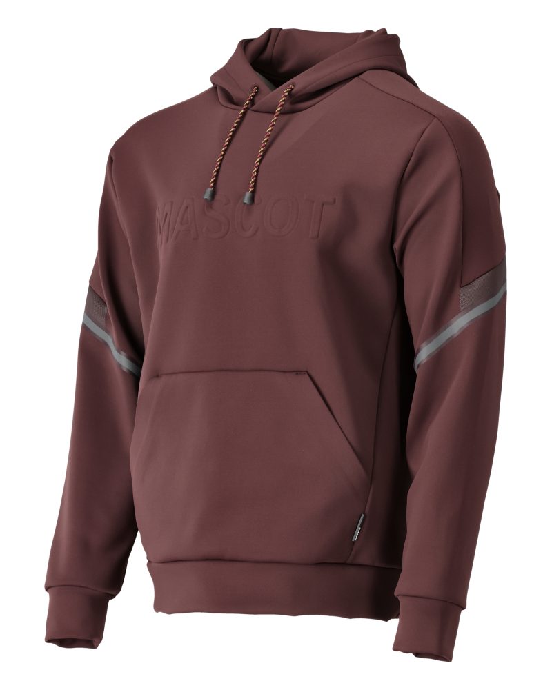 Mascot 22186-608 Customized Kapuzen-Sweatshirt – bordeaux