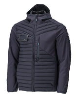 Mascot 22215-607 Customized Kapuzen-Steppjacke – schwarzblau