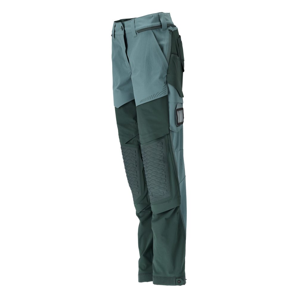 Mascot Damen 22278-605 Customized Bundhose – hell-waldgrün/waldgrün