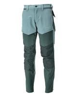 Mascot 22379-311 Customized Stretch Bundhose – hell-waldgrün/waldgrün