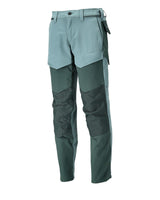 Mascot 22379-311 Customized Stretch Bundhose – hell-waldgrün/waldgrün