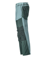 Mascot 22379-311 Customized Stretch Bundhose – hell-waldgrün/waldgrün