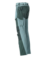 Mascot 22379-311 Customized Stretch Bundhose – hell-waldgrün/waldgrün
