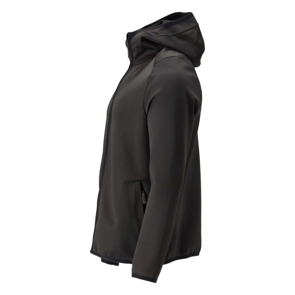 Mascot 22586-608 Customized Kapuzen-Fleecejacke – schwarz