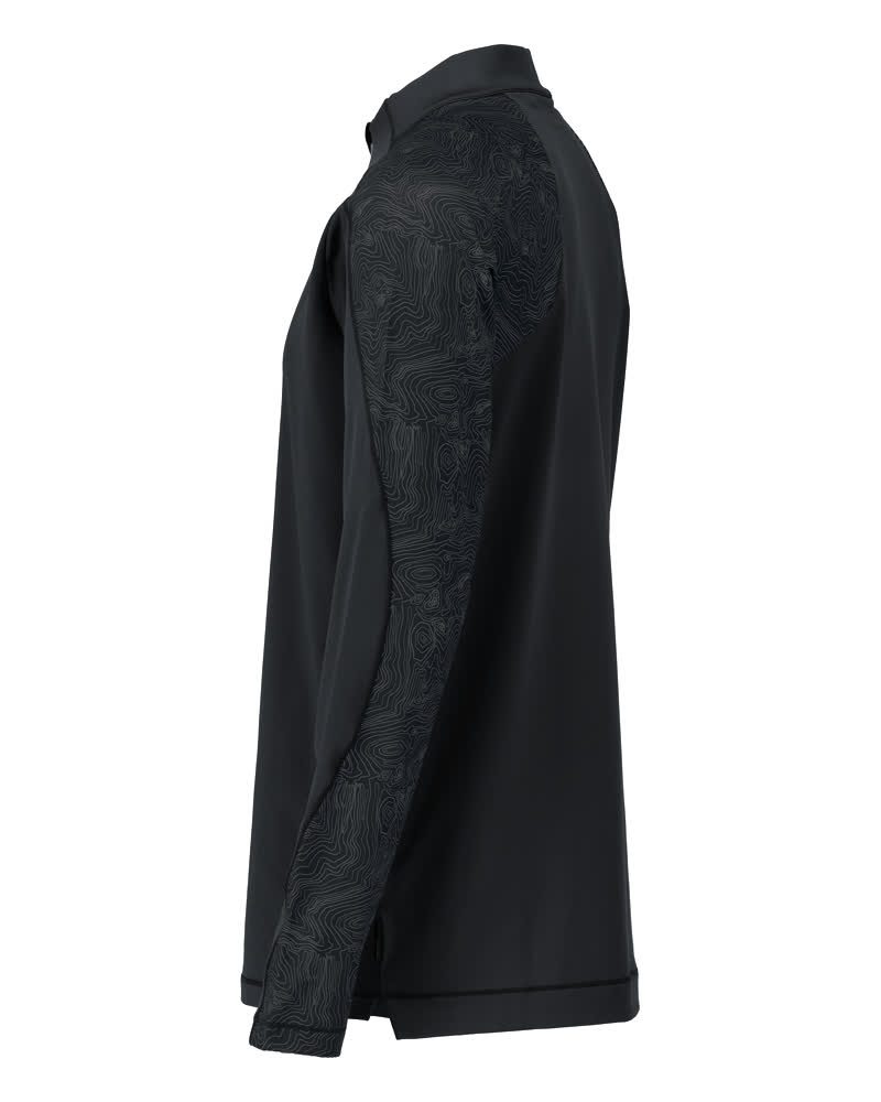 Mascot 22681-618 Customized Zip-Langarmshirt – schwarz