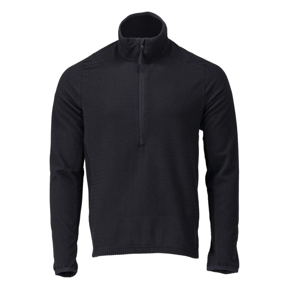Mascot 22703-639 Microfleece Zip-Sweatshirt – schwarzblau