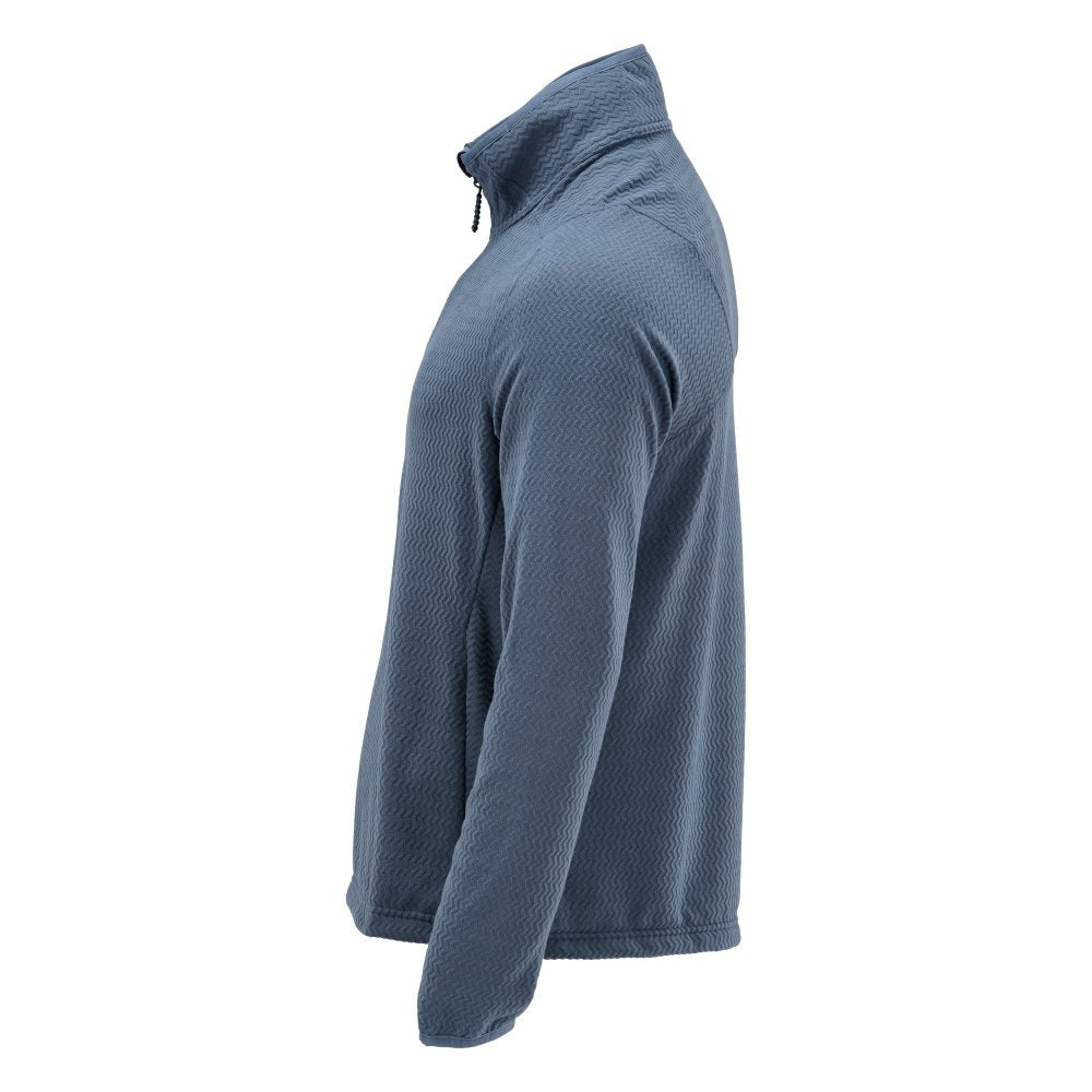 Mascot 22703-639 Microfleece Zip-Sweatshirt – steinblau