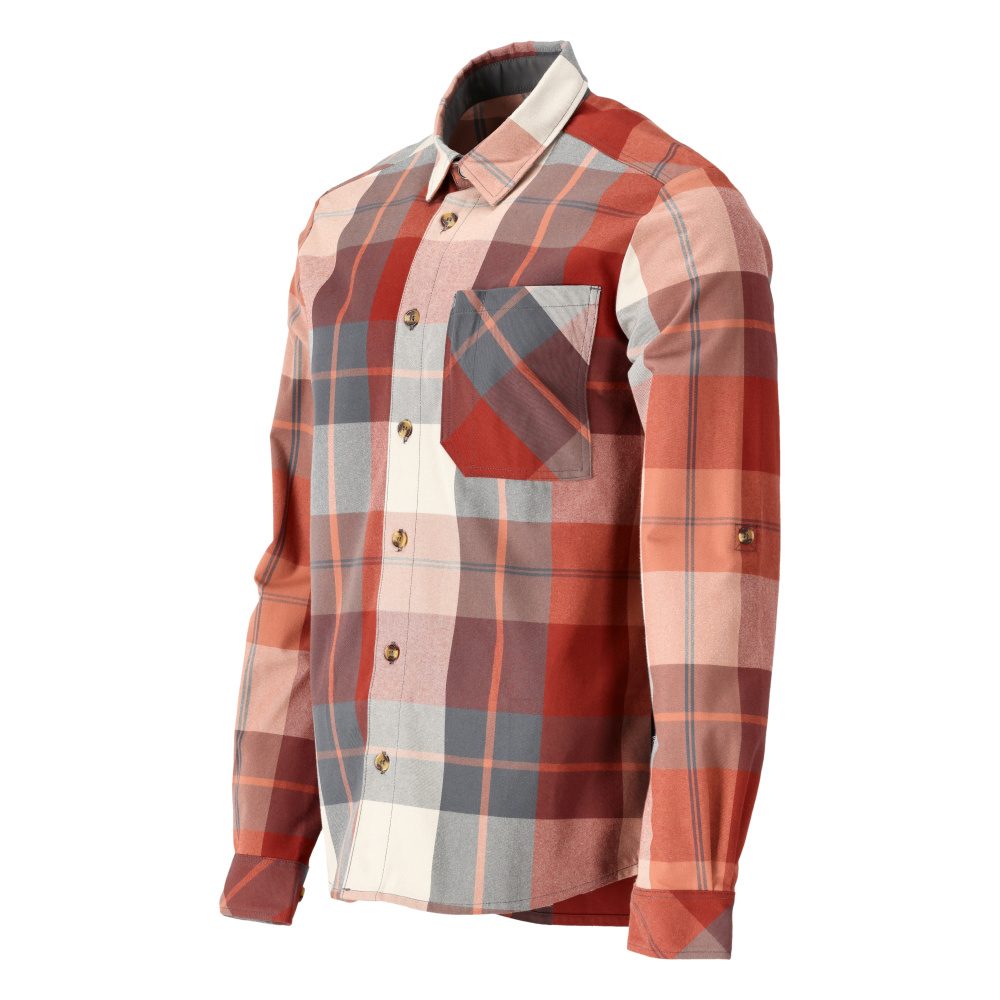 Mascot 22904-446 Customized Flanellhemd – herbstrot-kariert