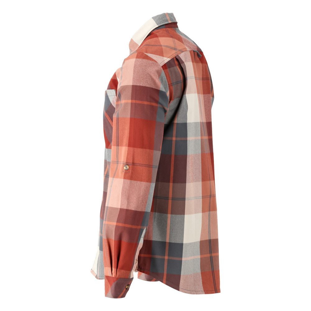 Mascot 22904-446 Customized Flanellhemd – herbstrot-kariert