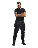 Blåkläder X1900 Stretch Jeans-Handwerkerhose – marine/schwarz
