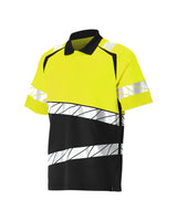 Mascot Accelerate Safe Warnschutz-Poloshirt – schwarz/leuchtgelb