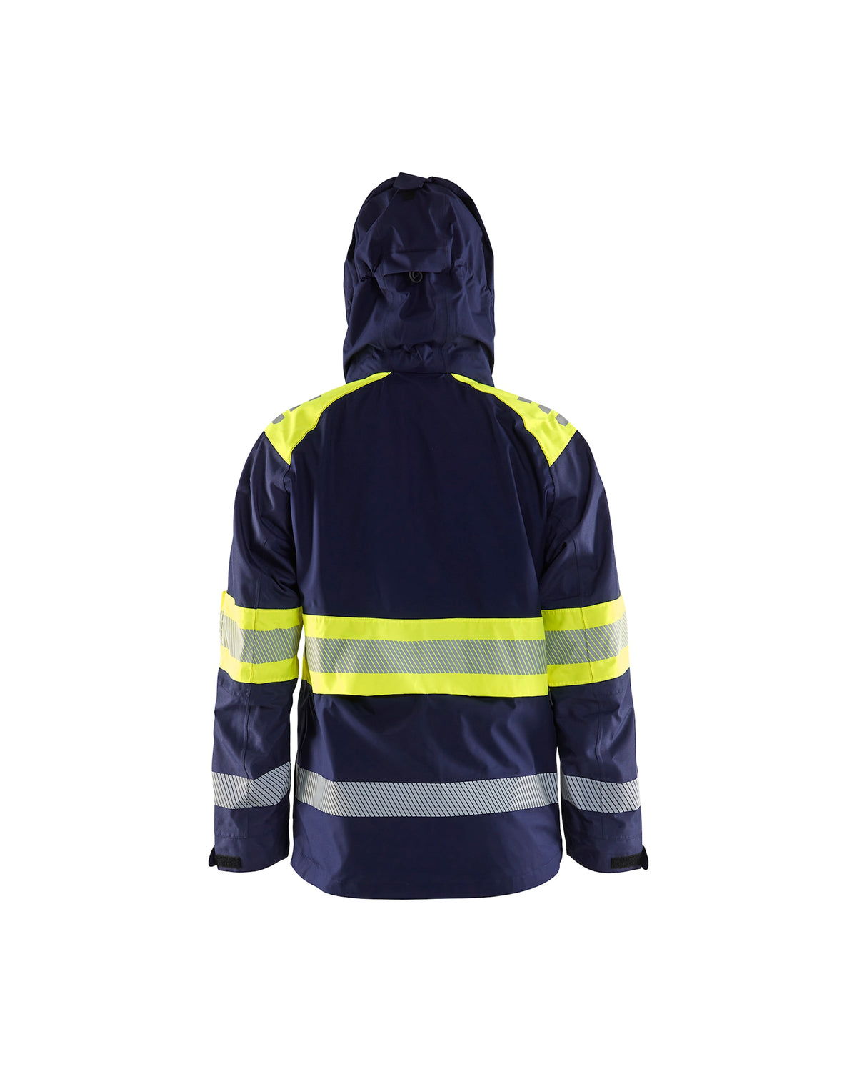 Blåkläder 4420 Warnschutz Regenjacke Kl. 1 – marine/gelb