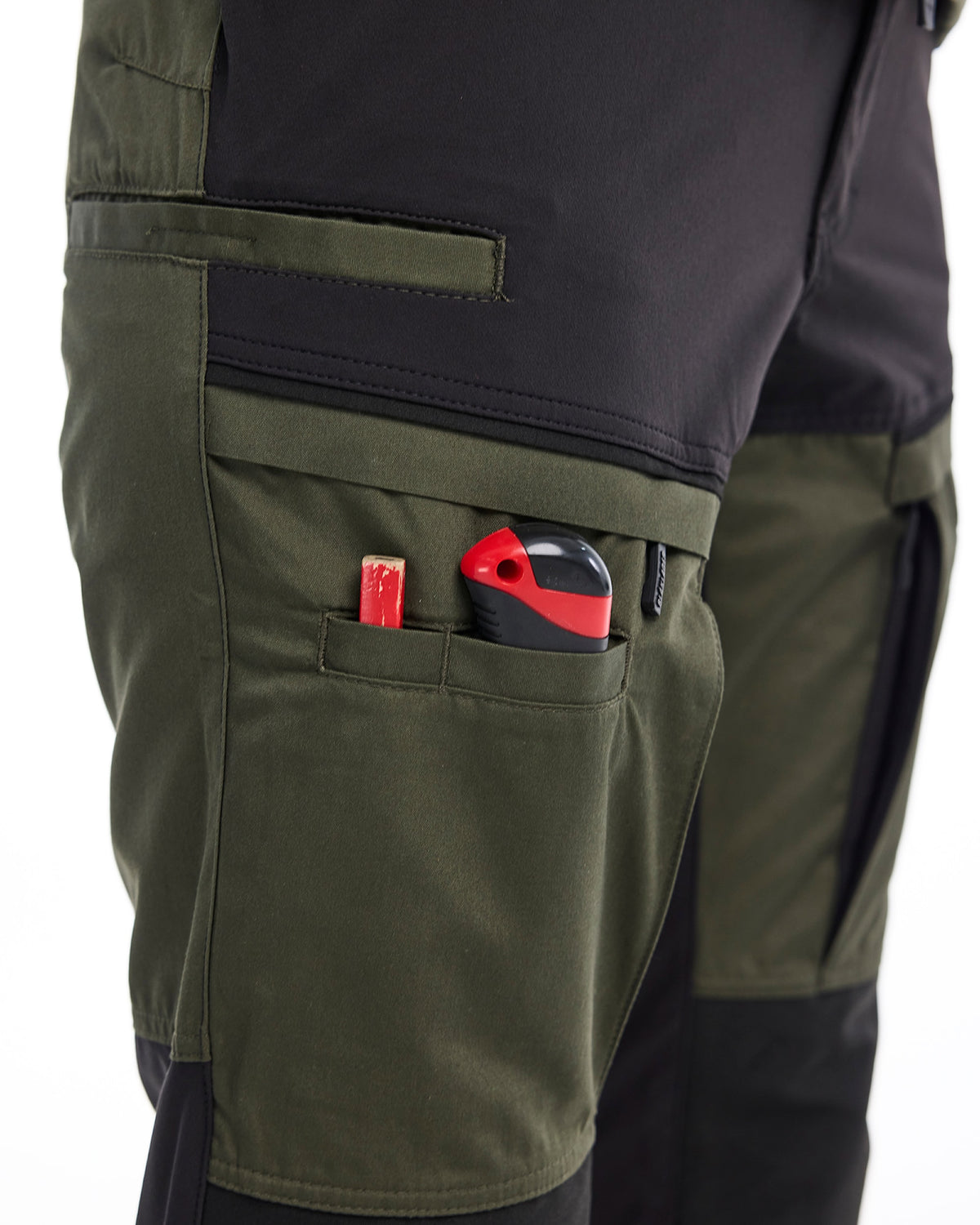 Blåkläder Damen 7166 Service Arbeitshose – waldgrün/schwarz