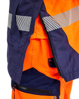 Blåkläder 4457 Warnschutz Winterparka Kl. 3 – orange/marine