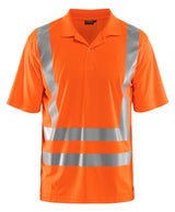 Blåkläder m. UV-Schutz 3391 Warnschutz Polo-Shirt – orange