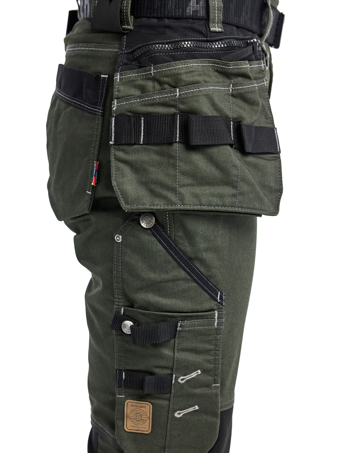 Blåkläder Damen 7990 Arbeitshose – waldgrün/schwarz