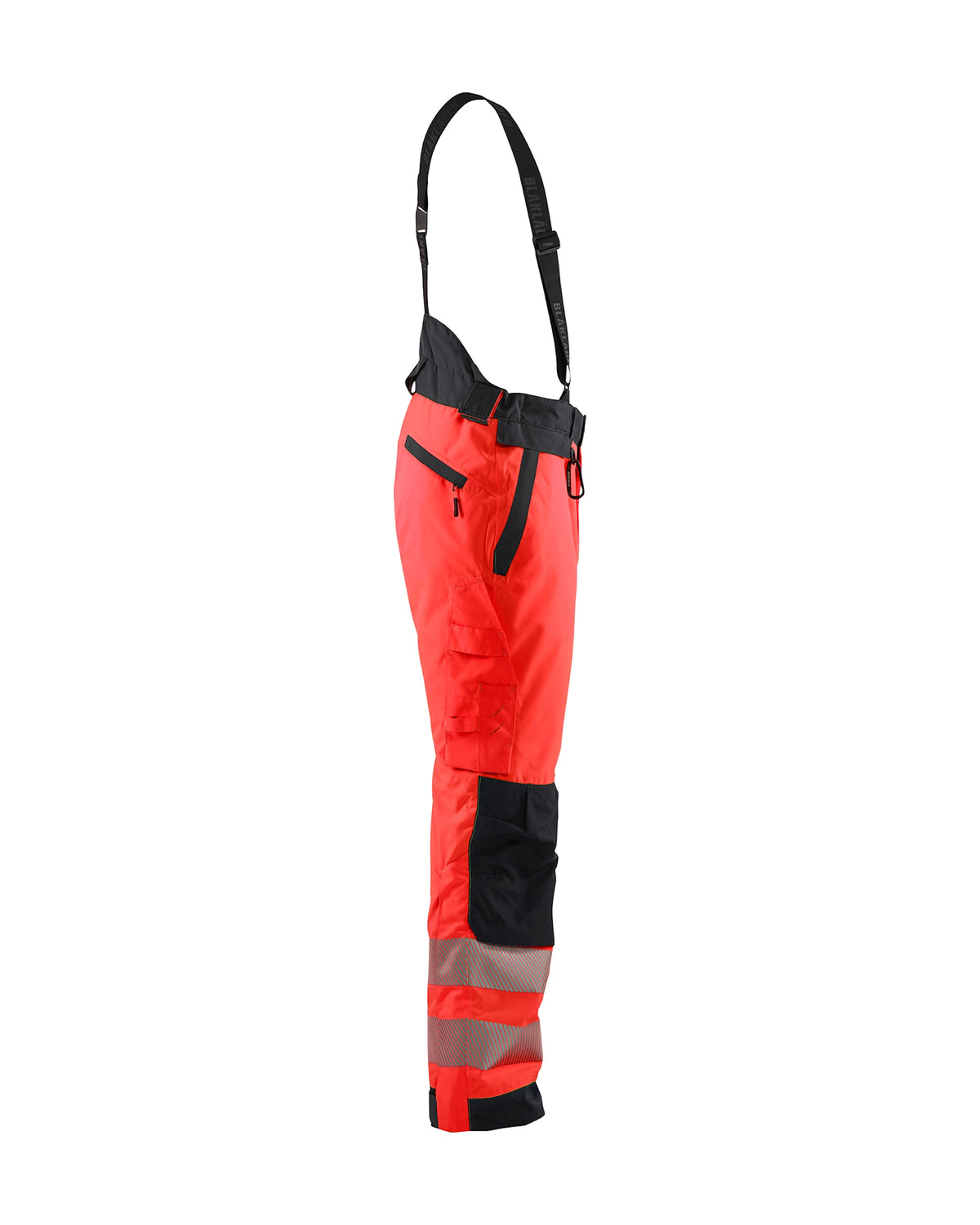 Blåkläder 1875 Warnschutz Winterhose – rot/schwarz
